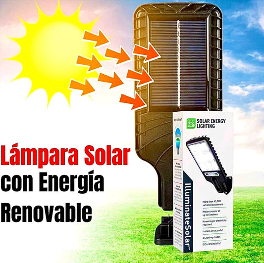 Lampara SolarGuard® con sensor ip67